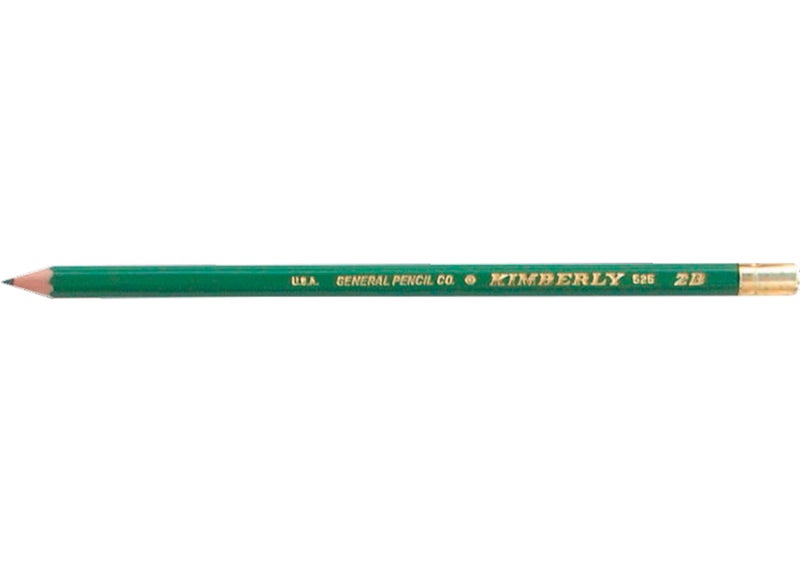 General's Kimberly Graphite Drawing Pencils, 2B Hardness, Pack of 12 - Image 2